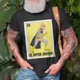 Funny Mexican Design For Grandpa El Super Abuelo Old Men T-shirt Gifts for Old Men