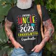 Funny Proud Uncle Of A Class Of 2023 Kindergarten Graduate Old Men T-shirt Gifts for Old Men