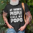 Grandpa Gifts Dad Gifts My Favorite People Call Me Popo Gift For Mens Old Men T-shirt Gifts for Old Men Grandpa Gifts Dad Gifts My Favorite People Call Me Popo Gift For Mens Old Men T-shirt Gifts for Old Men