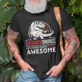 Grandpasaurus Like A Normal Grandpa But More Awesome Retro Old Men T-shirt Gifts for Old Men