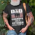 I Am A Dad A Grandpa And A VeteranHappy Fathers Day Gift For Mens Old Men T-shirt Gifts for Old Men