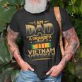I Am Dad A Grandpa And A Vietnam Veteran Army Soldier Gift Gift For Mens Old Men T-shirt Gifts for Old Men