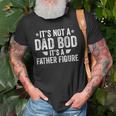 Its Not A Dad Bod Its A Father Figure Funny Dad Gift For Mens Old Men T-shirt Gifts for Old Men