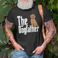 Labradoodle Dog Dad Dogfather Dogs Daddy Father Old Men T-shirt Gifts for Old Men