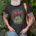 Leveled Up To Daddy 2023 Promoted To Dad Level Unlocked Old Men T-shirt Gifts for Old Men
