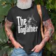 Malinois Belga Dog Dad Dogfather Dogs Daddy Father Old Men T-shirt Gifts for Old Men