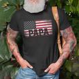 Papa American Flag Fathers Day 4Th Of July Gift Grandpa Gift For Mens Old Men T-shirt Gifts for Old Men
