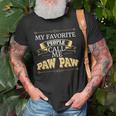 Pawpaw Grandad Gift My Favorite People Call Me Paw Paw Gift For Mens Old Men T-shirt Gifts for Old Men