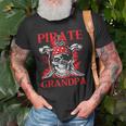 Pirate Grandpa Happy Father Day Matching Family Pirate Lover Old Men T-shirt Gifts for Old Men