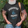 Promoted To Grandpa Again 2019 Soon To Be Pappy Gift Old Men T-shirt Gifts for Old Men