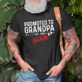 Promoted To Grandpa Again Est 2024 Pregnancy Old Men T-shirt Gifts for Old Men