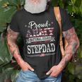 Proud Army National Guard Stepdad Us Military Gift Old Men T-shirt Gifts for Old Men