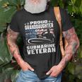 Proud Granddaughter Of Us Submarine Veteran Military Family Old Men T-shirt Gifts for Old Men