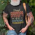 Proud Grandpa Of Official Nager 13Th Birthday 13 Years Old Men T-shirt Gifts for Old Men