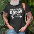 Soon Daddy 2023 Promoted To Dad 2023 Dada Gift For Mens Old Men T-shirt Gifts for Old Men