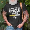 Soon To Be Uncle 2023 Fathers Day For New Uncle Gift For Mens Old Men T-shirt Gifts for Old Men