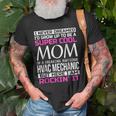 Super Cool Mom Of Hvac MechanicFunny Gift Old Men T-shirt Gifts for Old Men
