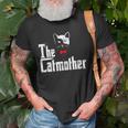 The Catmother Funny Cat Mom Gifts Father Of Cats Old Men T-shirt Gifts for Old Men