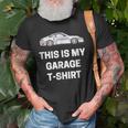 This Is My Garage Funny Car Guy Racing Mechanic Old Men T-shirt Gifts for Old Men