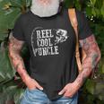 Uncle Fishing Reel Cool Uncle Gift Gift For Mens Old Men T-shirt Gifts for Old Men
