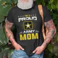 Us Army Proud Us Army Mom Military Veteran Pride Old Men T-shirt Gifts for Old Men