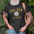 Us Navy Veteran Dd214 Alumni Dd214 Military Gift Old Men T-shirt Gifts for Old Men