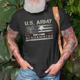 Vintage Afghanistan Veteran Us Army Military Old Men T-shirt Gifts for Old Men