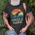 Vintage Unclesaurus Fathers DayRex Uncle Saurus Men Dad Old Men T-shirt Gifts for Old Men