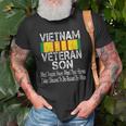 Vintage Us Military Family Vietnam Veteran Son Gift Old Men T-shirt Gifts for Old Men