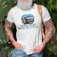 I Still Play With Blocks Funny Mechanic Old Men T-shirt Gifts for Old Men