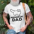 Persian Cat Dad Funny Cats Lover Father’S Day Gifts Old Men T-shirt Gifts for Old Men