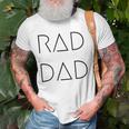 Rad Dad For A Gift To His Father On His Fathers Day Old Men T-shirt Gifts for Old Men