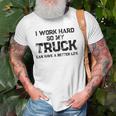 Truck Mechanic Funny Trucker Gifts For Men Diesel Gift For Mens Old Men T-shirt Gifts for Old Men
