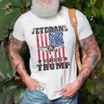 Veterans Against Trump Anti Trump Jet Flag Military Gifts Old Men T-shirt Gifts for Old Men