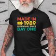 32 Year Old Men Women Born In 1989 Gifts For Birthday Old Men T-shirt