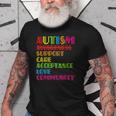 Autism Awareness Support Care Acceptance Ally Dad Mom Kids Old Men T-shirt