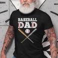 Baseball Lover For Father Baseball Dad Old Men T-shirt