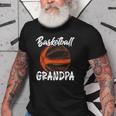 Basketball Grandpa Men Family Matching Basketball Ballers Old Men T-shirt