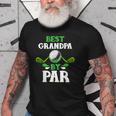 Best Grandpa By Par | Golfing For Grandpa Old Men T-shirt