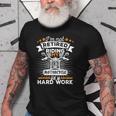 Biker Grandpa Motorcycle Retirement Gift Retired Old Men T-shirt