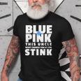 Blue Or Pink This Uncle Wont Change You If You Stink Old Men T-shirt