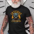 Cat Dad Instense Cats And Kittens Design Gift For Mens Old Men T-shirt