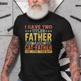 Cat Lover Dad Quote Funny Kitty Father Kitten Fathers Day Old Men T-shirt