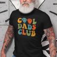 Cool Dads Club Fathers Day Groovy Retro Best Dad Ever Funny Old Men T-shirt