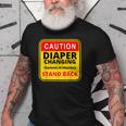 Daddy Diaper Kit New Dad Survival Dads Baby Changing Outfit Gift For Mens Old Men T-shirt