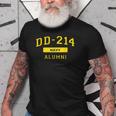 Dd214 Navy Alumni Us Veteran American Military Gift Old Men T-shirt