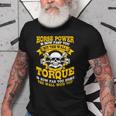 Diesel Mechanic Gifts Horse Power Is How Fast You Go Old Men T-shirt