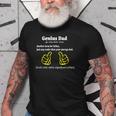 Fathers Day Humor Grandpa Daddy Geeky Dad Old Men T-shirt