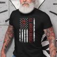 Fathers Day | All American Patriot Usa Dad | 4Th Of July Old Men T-shirt