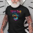 Funny Romantic Saying Your Dad Is My Cardio Tie Dye Print Old Men T-shirt